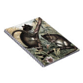 Vintages Zeichnen: Der Dormouse Notizblock (Rechte Seite)
