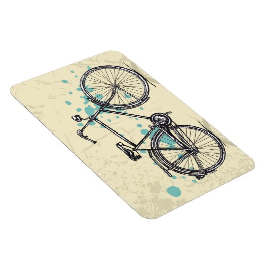 Vintages Zeichnend Rad Magnet (Rechte Seite)