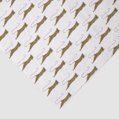 Vintages Zeichnend Stingray Seidenpapier (Detail)