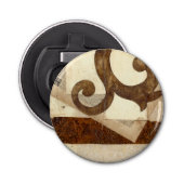 Vintages Zeitungsklettern Flaschenöffner (Vorderseite)