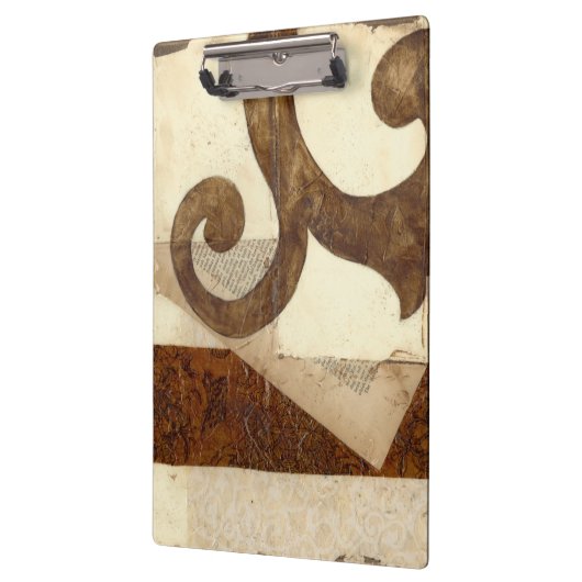 Vintages Zeitungsklettern Klemmbrett (Links)