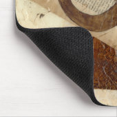 Vintages Zeitungsklettern Mousepad (Ecke)