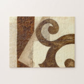 Vintages Zeitungsklettern Puzzle (Horizontal)