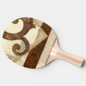 Vintages Zeitungsklettern Tischtennis Schläger (Seitenansicht)