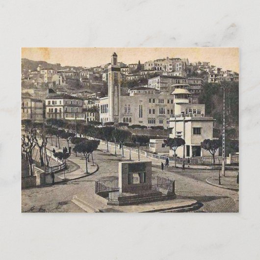 Vintages Zentrum Algerien Philippeville, 1912 Postkarte (Vorderseite)