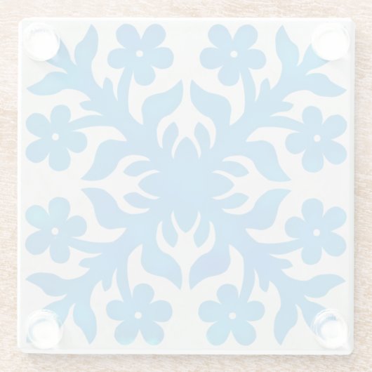 Vintages Ziegelmuster Glasuntersetzer (Rückseite)