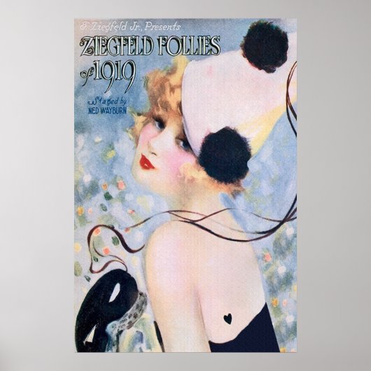 Vintages Ziegfeld Folkloreposter drucken Poster (Vorne)