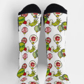 Vintages Ziermuster Socken (Oben)