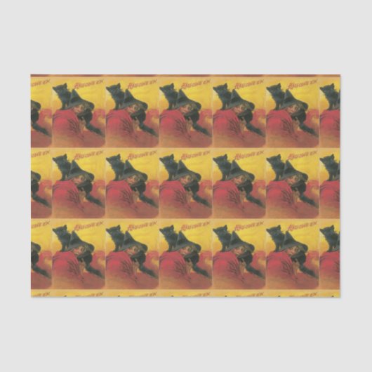 Vintages Zierpapier Seidenpapier (Vorderseite)