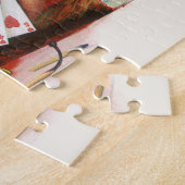 Vintages Zigar Label Kunst, Dichtung und Musik Puzzle (Seite)