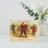 Vintages Zigarrenfeld-Etikett Postkarte (Stehend Vorderseite)