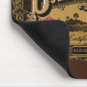 Vintages Zigarrenlabel Art, Bank Note Money Financ Mousepad (Ecke)