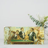 Vintages Zigarrenlabel Kunst, Kletterfreunde Billa (Stehend Vorderseite)