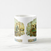 Vintages Zigarrenlabel Kunst, Kletterfreunde Billa Kaffeetasse (Mittel)