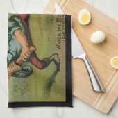 Vintages Zigarrenlabel, Tansill-Tansill-Punch im S Geschirrtuch (Viertel Falte)