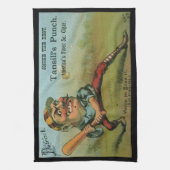 Vintages Zigarrenlabel, Tansill-Tansill-Punch im S Geschirrtuch (Vertikal)