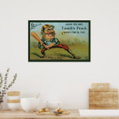 Vintages Zigarrenlabel, Tansill-Tansill-Punch im S Poster (Küche)