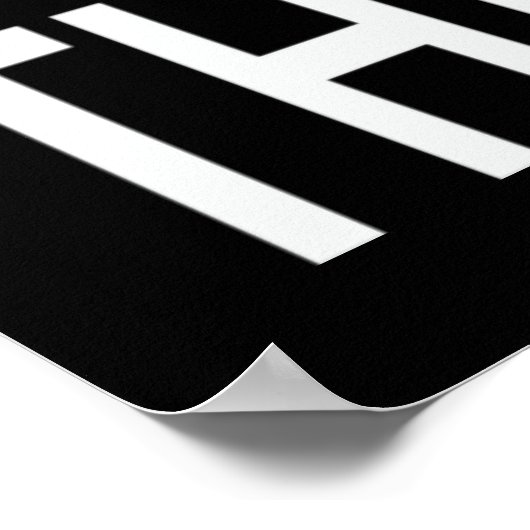 Vintages Zigarrenposter Poster (Ecke)