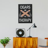 Vintages Zigarrenposter Poster