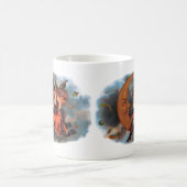 Vintages Zigarrensiegel Kunst, Viktorianische Märc Kaffeetasse (Mittel)