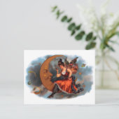 Vintages Zigarrensiegel Kunst, Viktorianische Märc Postkarte (Stehend Vorderseite)