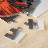 Vintages Zigarrensiegel Kunst, Viktorianische Märc Puzzle (Seite)