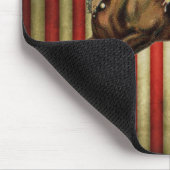 Vintages Zirkuspferd Mousepad (Ecke)