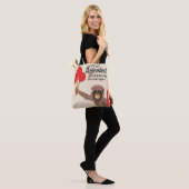 Vintages Zirkusposter eines Affen mit Balloons Tasche (Am Model)