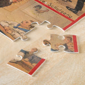 Vintages Zirkusposter von Arthur, dem Kolossalskid Puzzle (Seite)