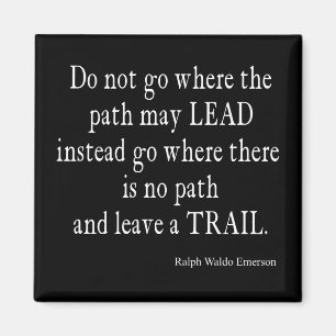 Vintages Zitat der Inspiration Magnet