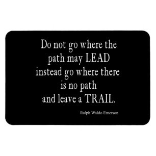 Vintages Zitat der Inspiration Magnet