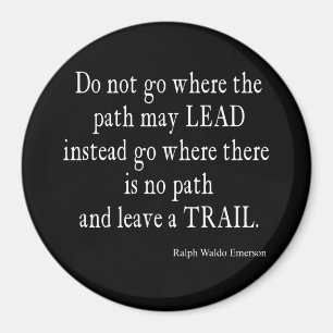 Vintages Zitat der Inspiration Magnet