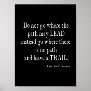 Vintages Zitat der Inspiration Poster