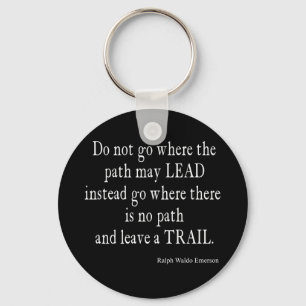 Vintages Zitat der Inspiration Schlüsselanhänger