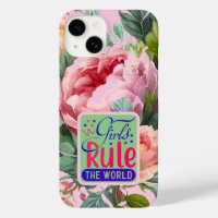 Vintages Zitat von Peony Girl