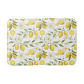 Vintages Zitronenbaummuster Badematte (Vorderseite)