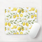 Vintages Zitronenbaummuster Mousepad (Mit Mouse)