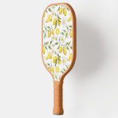 Vintages Zitronenbaummuster Pickleball Schläger (Links)