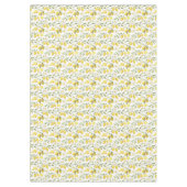 Vintages Zitronenbaummuster Tischdecke (Vorderseite)