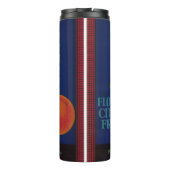 Vintages Zitrusfrüchteetikett Thermosbecher (Rückseite)