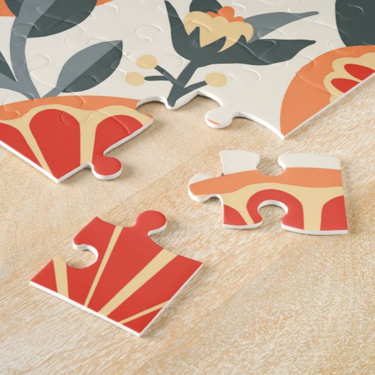 Vintages Zitrusmuster Puzzle (Seite)