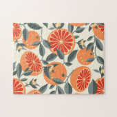 Vintages Zitrusmuster Puzzle (Horizontal)