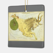 Vintages Zodiak, Astrologie Kornkonstellation Keramikornament (Links)