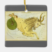 Vintages Zodiak, Astrologie Kornkonstellation Keramikornament (Vorderseite)