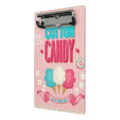 Vintages Zuckerwatte-Plakat Mini Klemmbrett (Gewinkelt2)