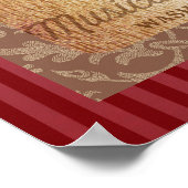 Vintages Zydeco Music Poster (Ecke)