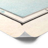 Vintages Zypern und Kreta Karte (1901) Poster (Ecke)