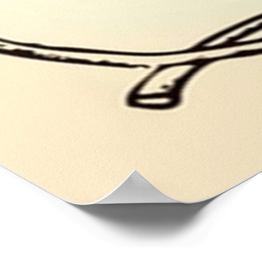 VintageStyle La Scala Rigoletto Poster (Ecke)