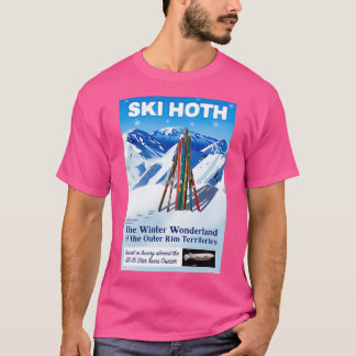 VintageStyle Skihütte Reisen T-Shirt