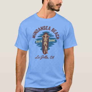 VintageStyle Windansea Beach La Jolla Kalifornien T-Shirt